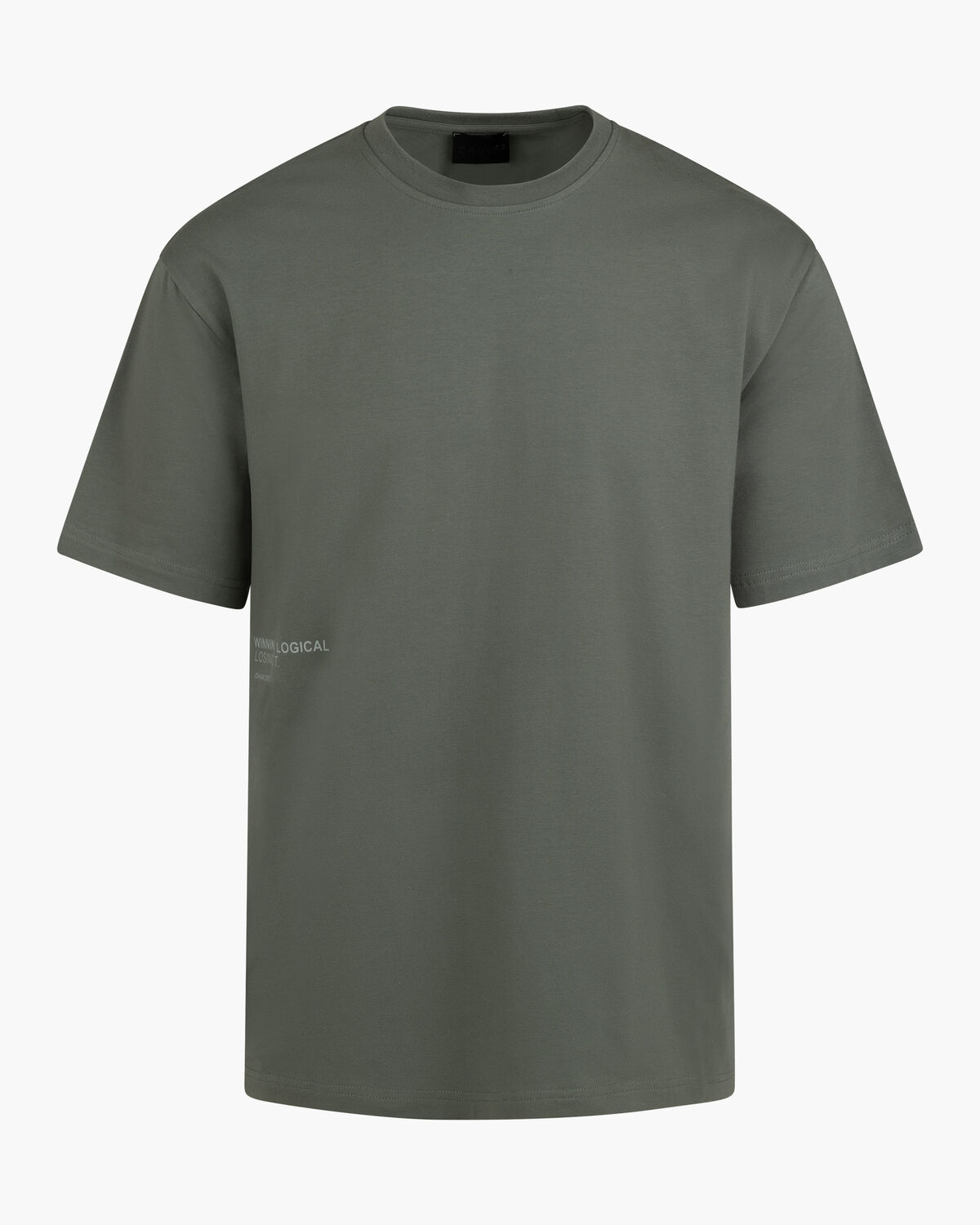 Winning Tee, Grey/Green, hi-res