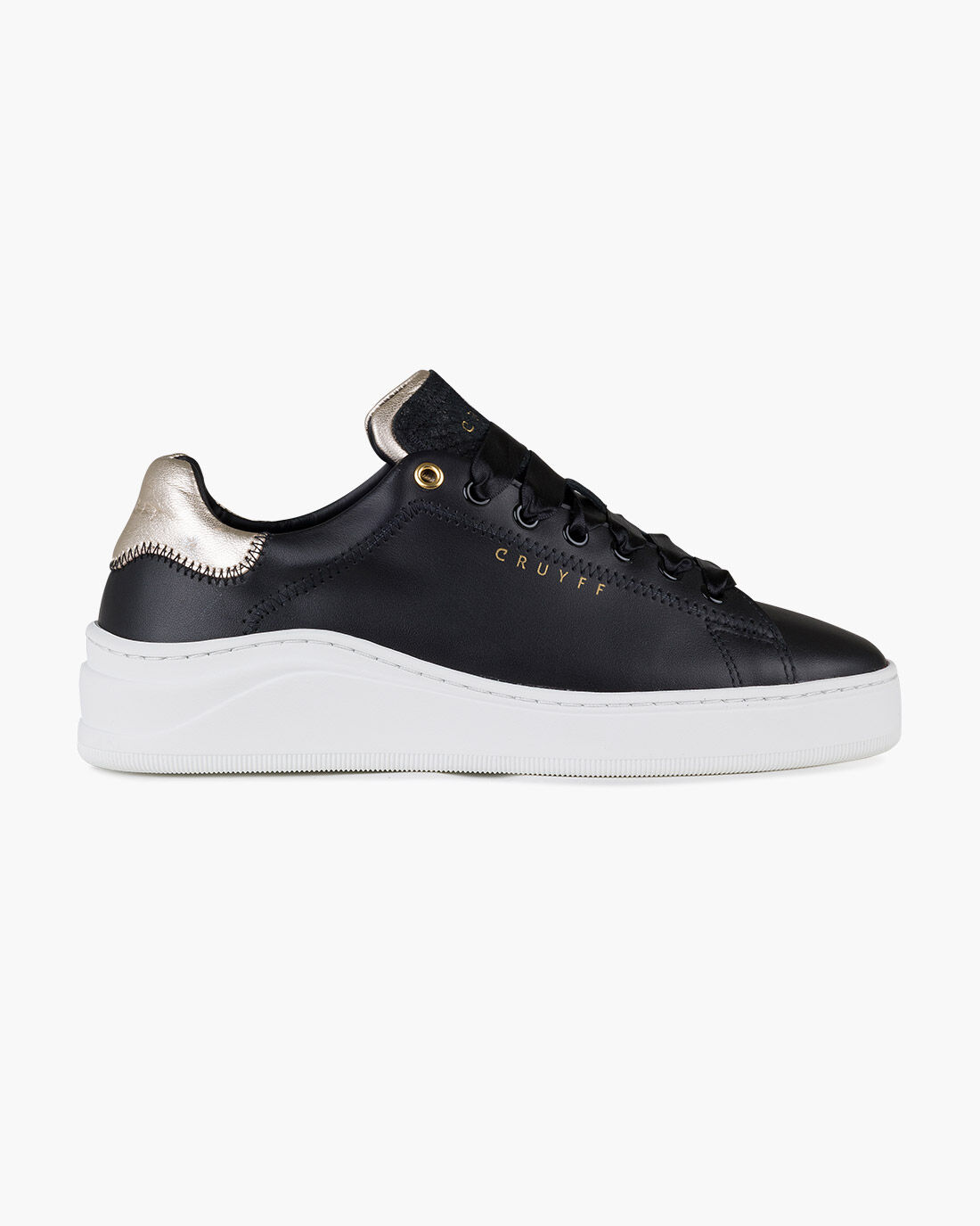 Cruyff Classics Heren Lage sneakers Royal Zwart - Schoenen.nl