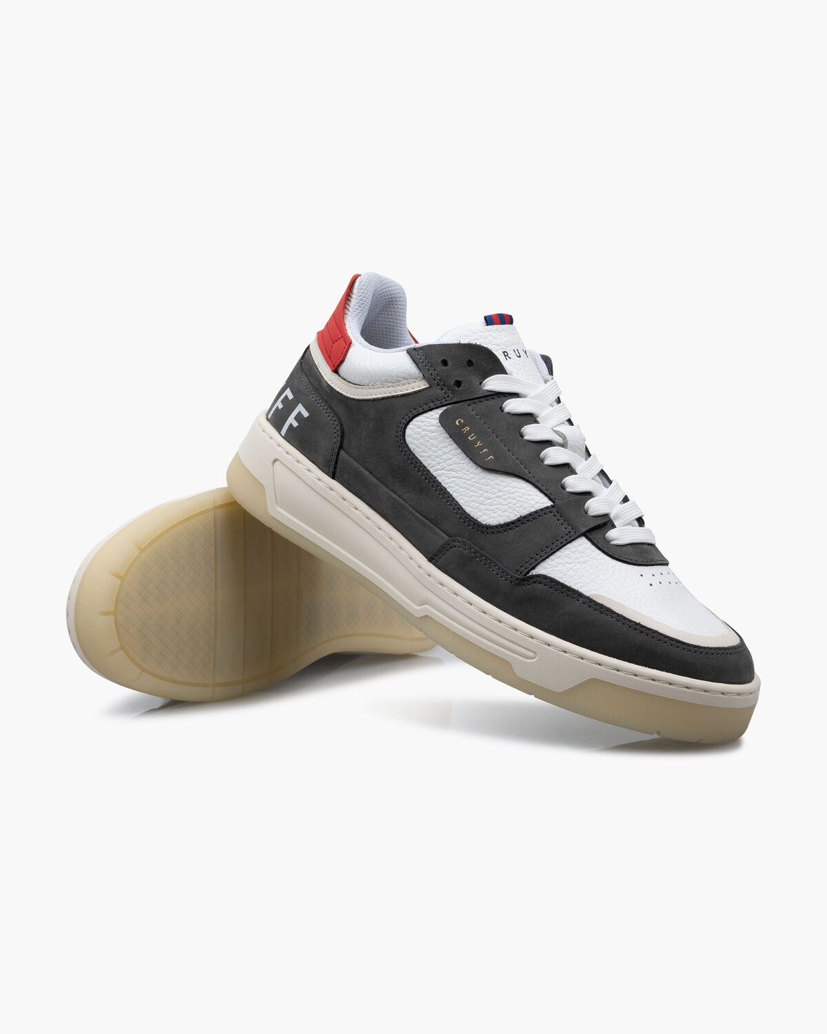 Nemes mid, White/Black, hi-res