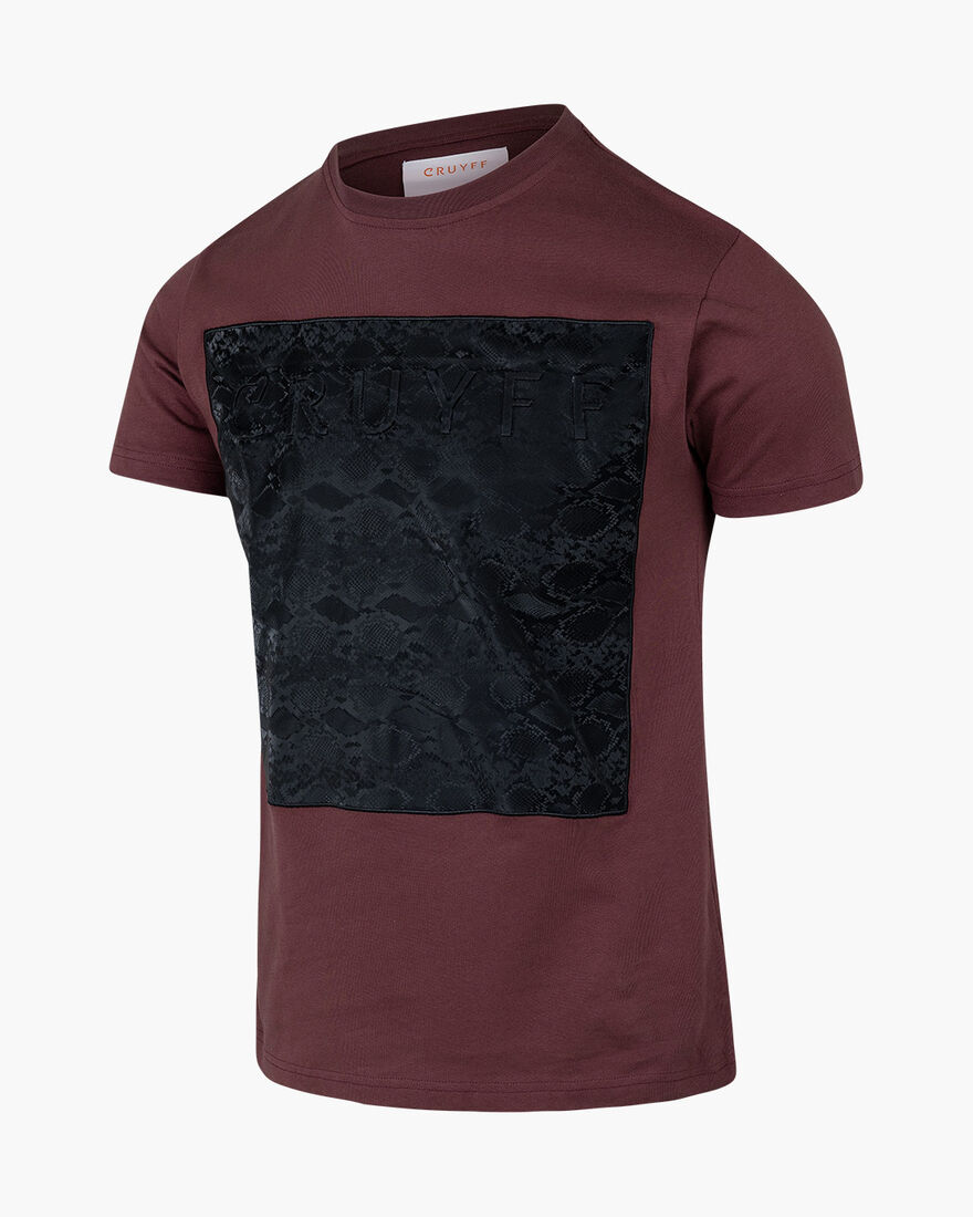 Culebra Tee - 95% Cotton 5% Elastane, Black/Brown, hi-res