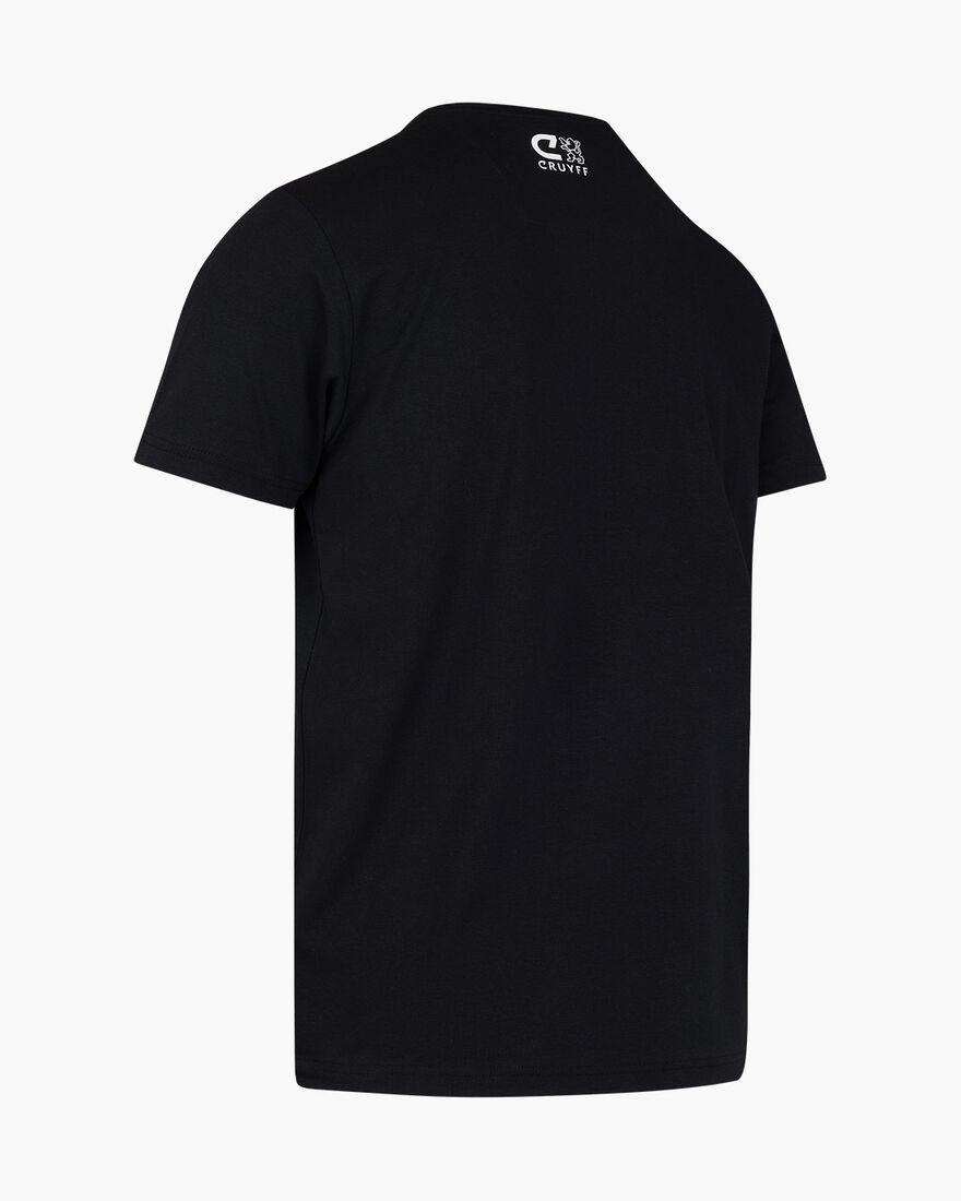 Angeles Tee  - 95% Cotton / 5% Elastane, Black, hi-res