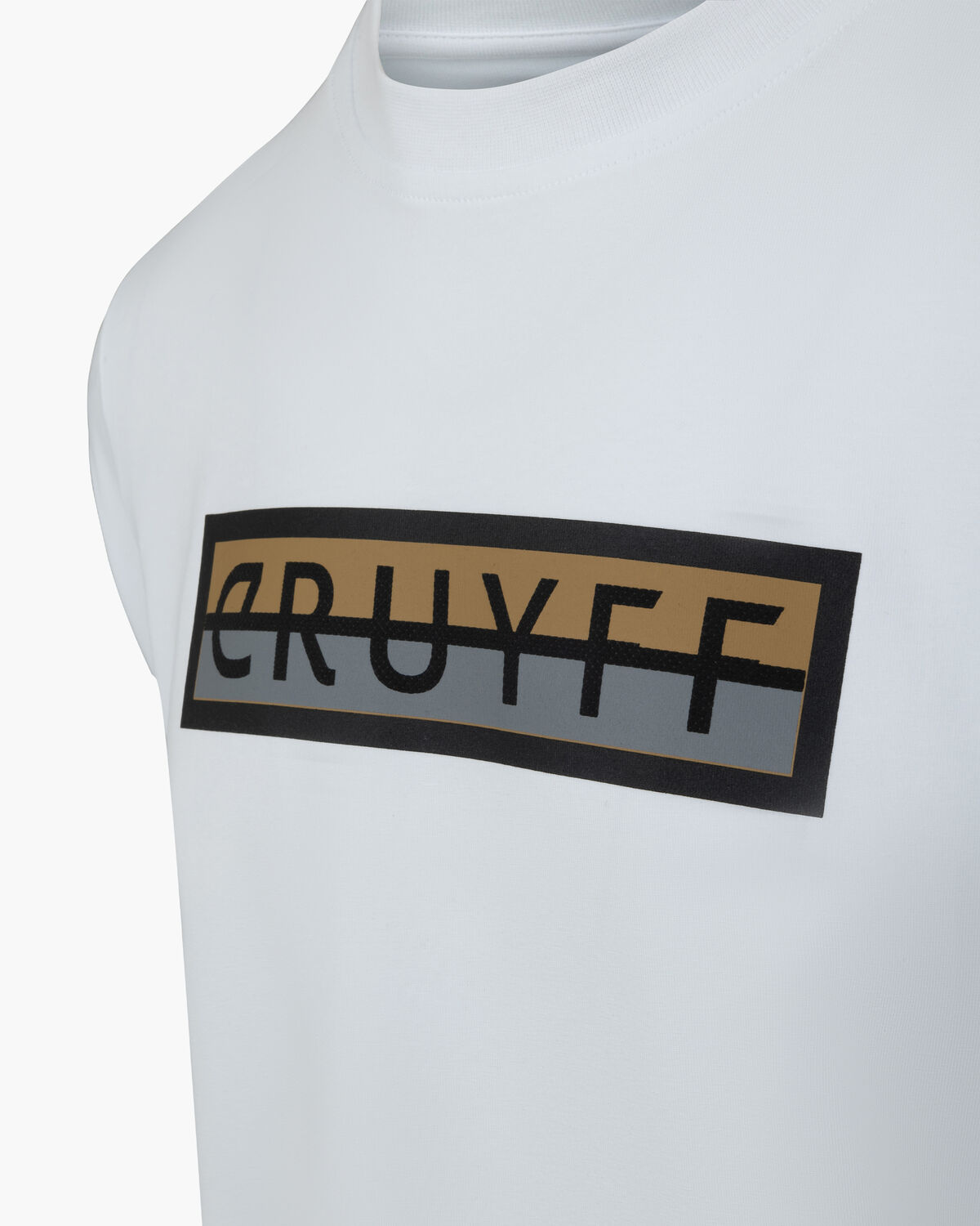 Cruyff ID Tee, White/Gold, hi-res