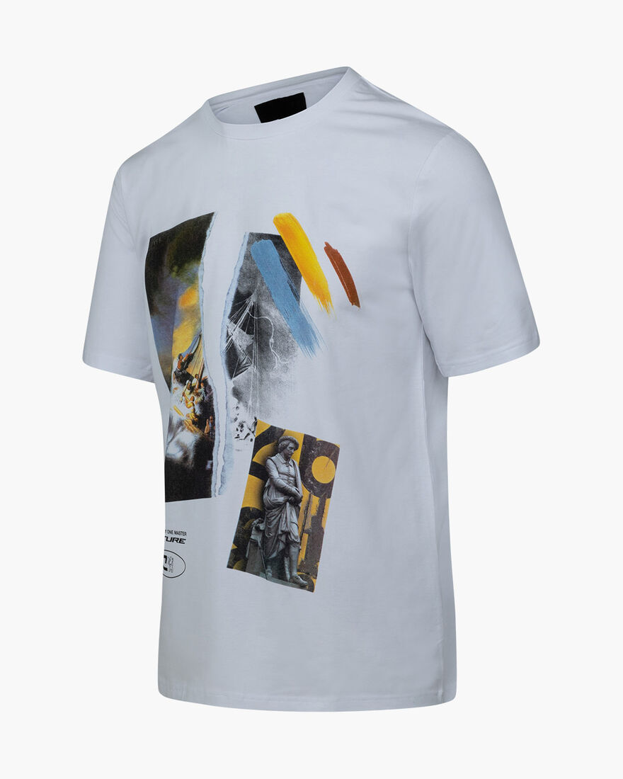 No Master Tee, White, hi-res