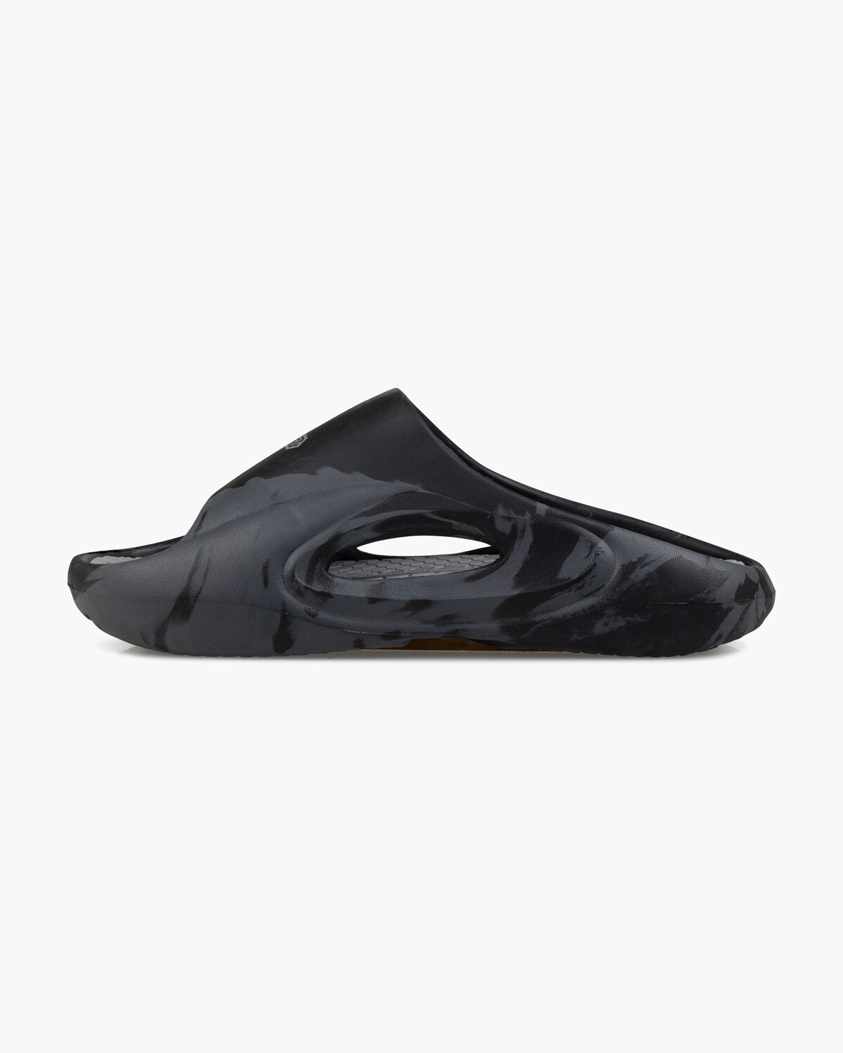 Recovery Hex-Tech slide, Black/Grey, hi-res