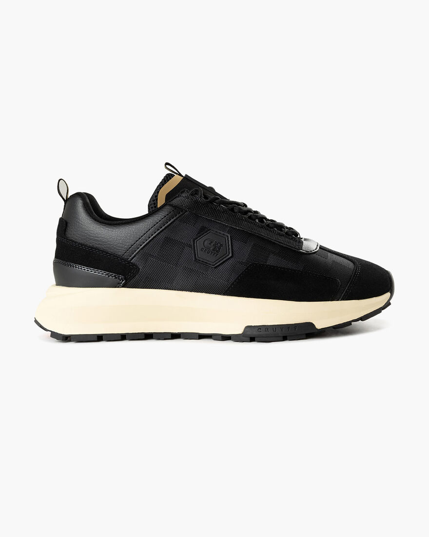 Subutai - Teknit Mesh/Suede, Black/Gold, hi-res