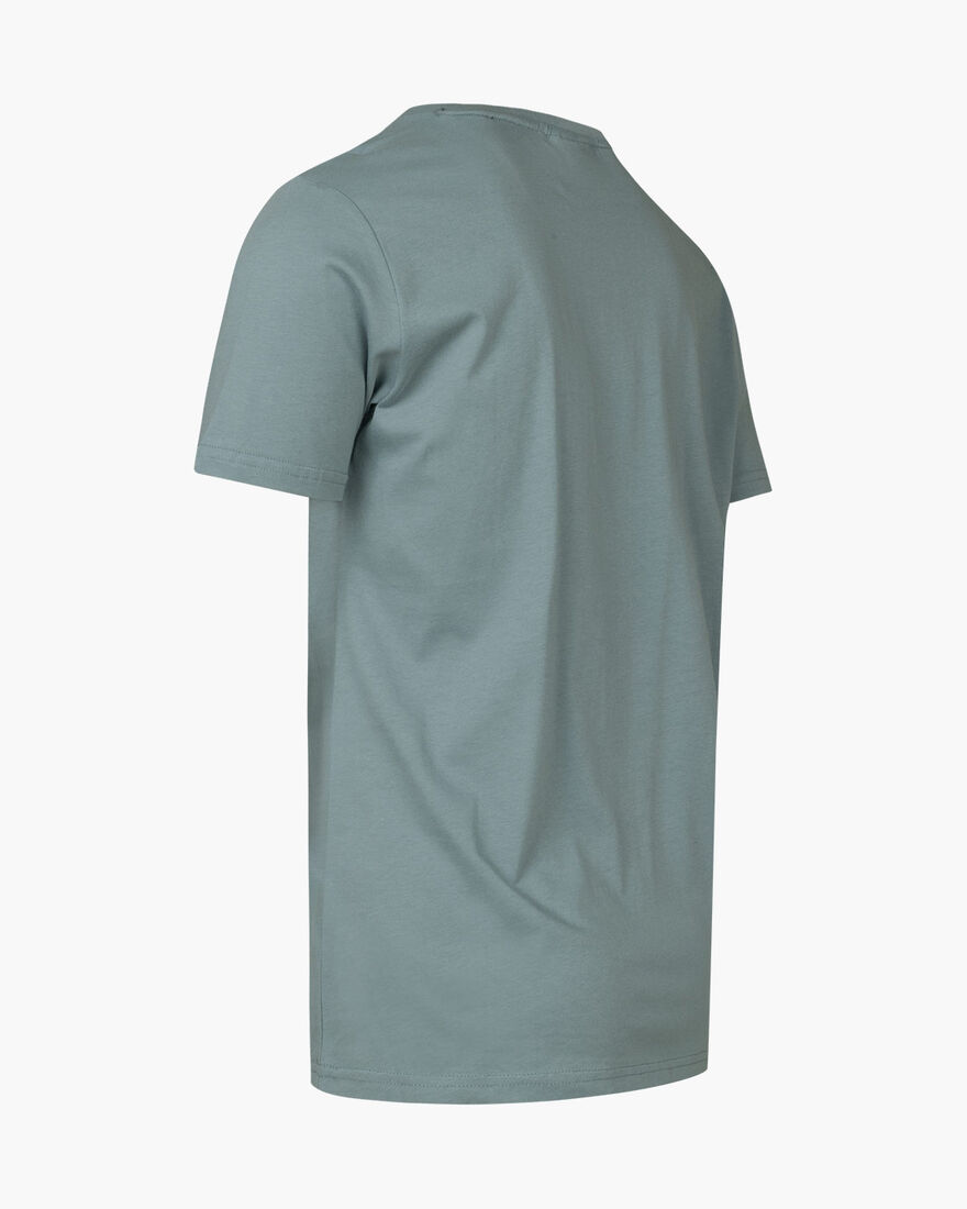 Booster Tee  - 100% Cotton, Blue, hi-res
