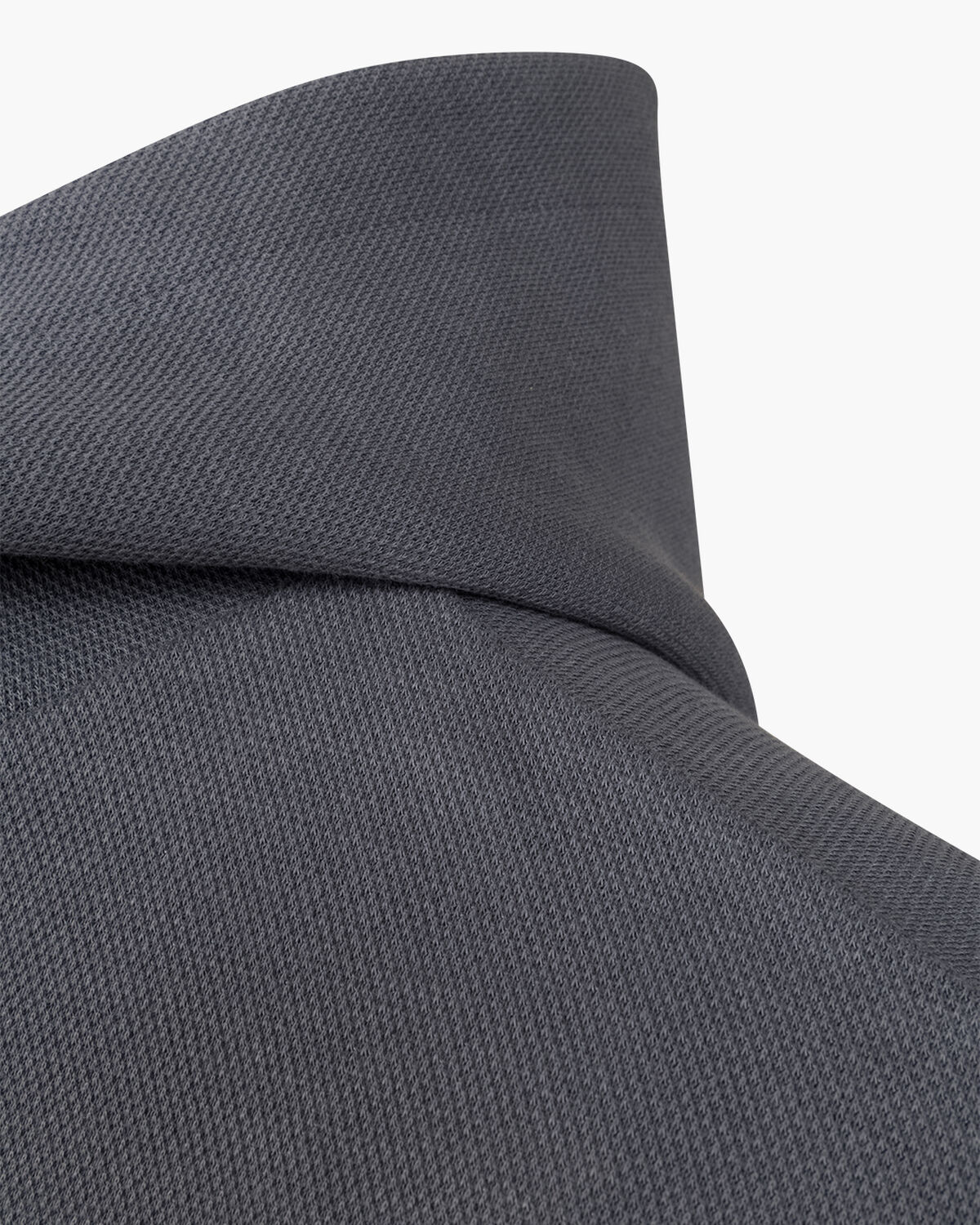 Pique Hoodie, Charcoal Grey, hi-res