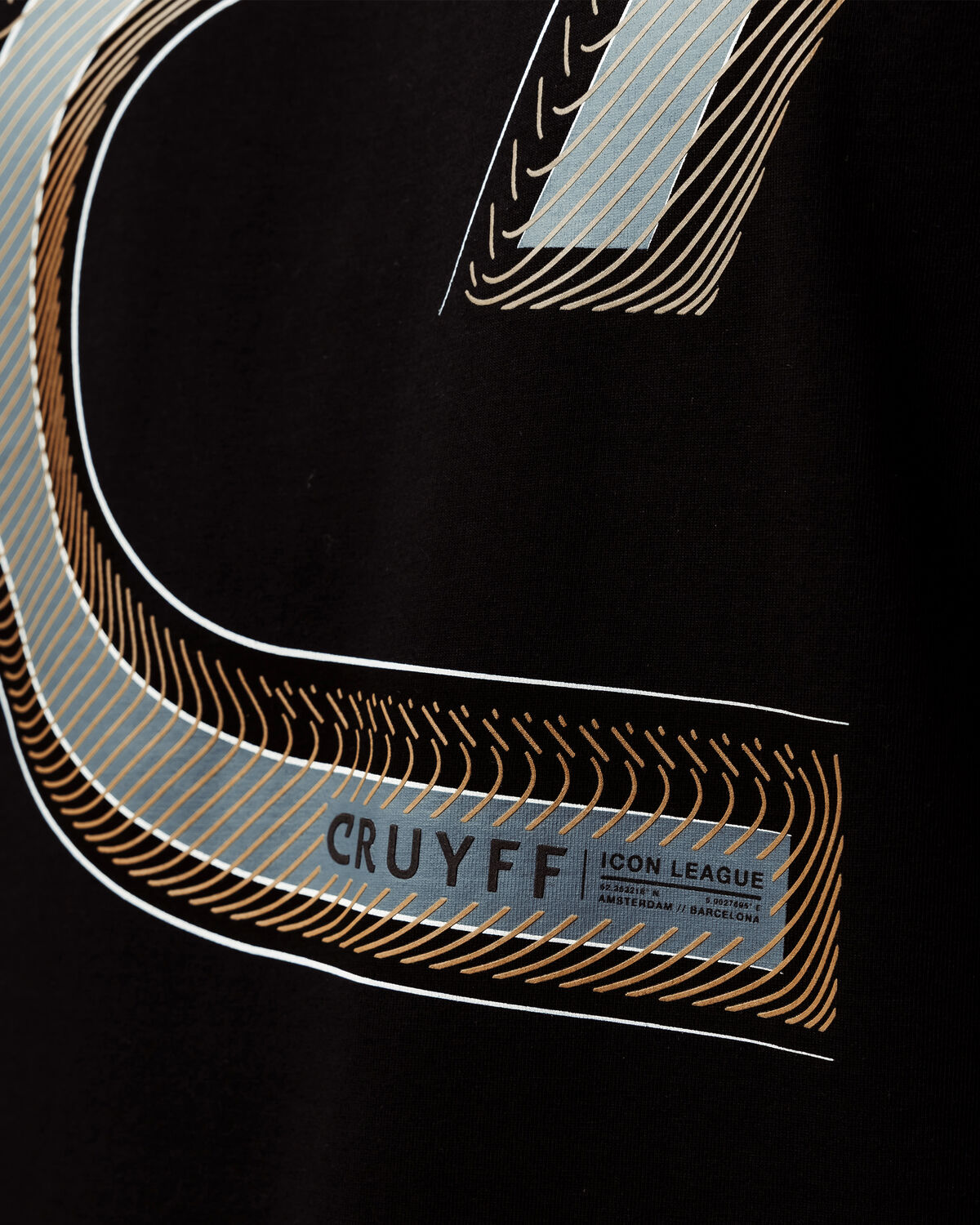 C-Tee, Black/Gold, hi-res