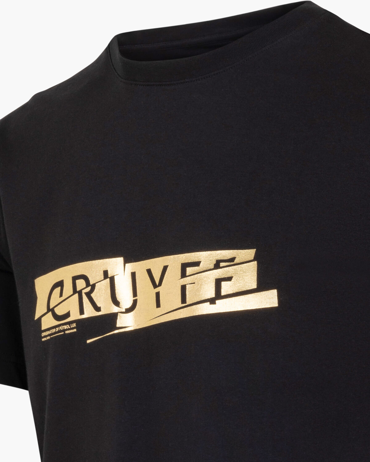 Sentido Tee, Black/Gold, hi-res