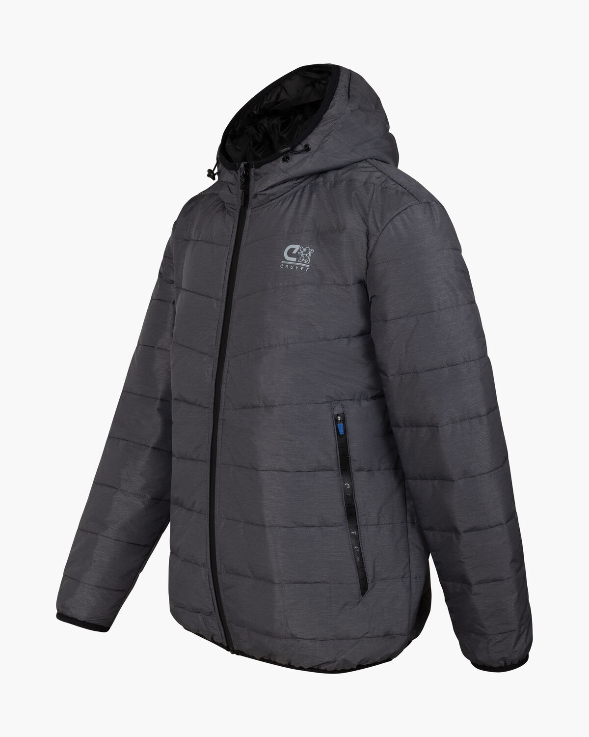 Explore Quilted Jacket, Light Grey, hi-res