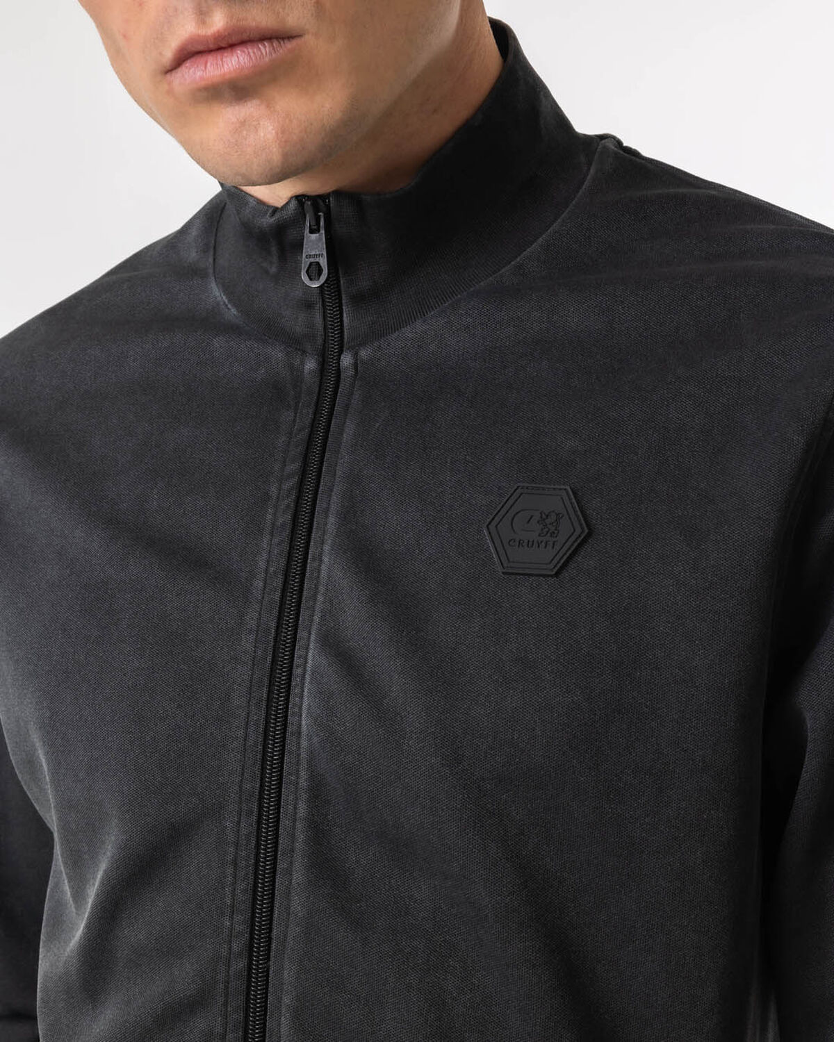 Chiado Track Top - 95%Polyester 5%Elastane, Black/Grey, hi-res