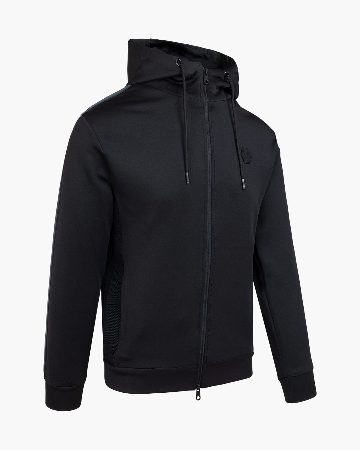 Joel Scuba Track Top  - Polyester / Elastane, Black, hi-res