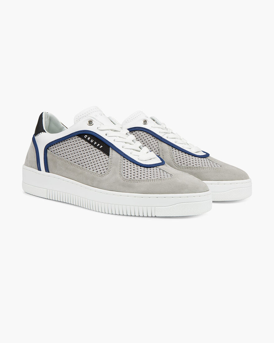 Cristallo - White/Grey - Nappa/Sciarada Suede, Grey/White, hi-res