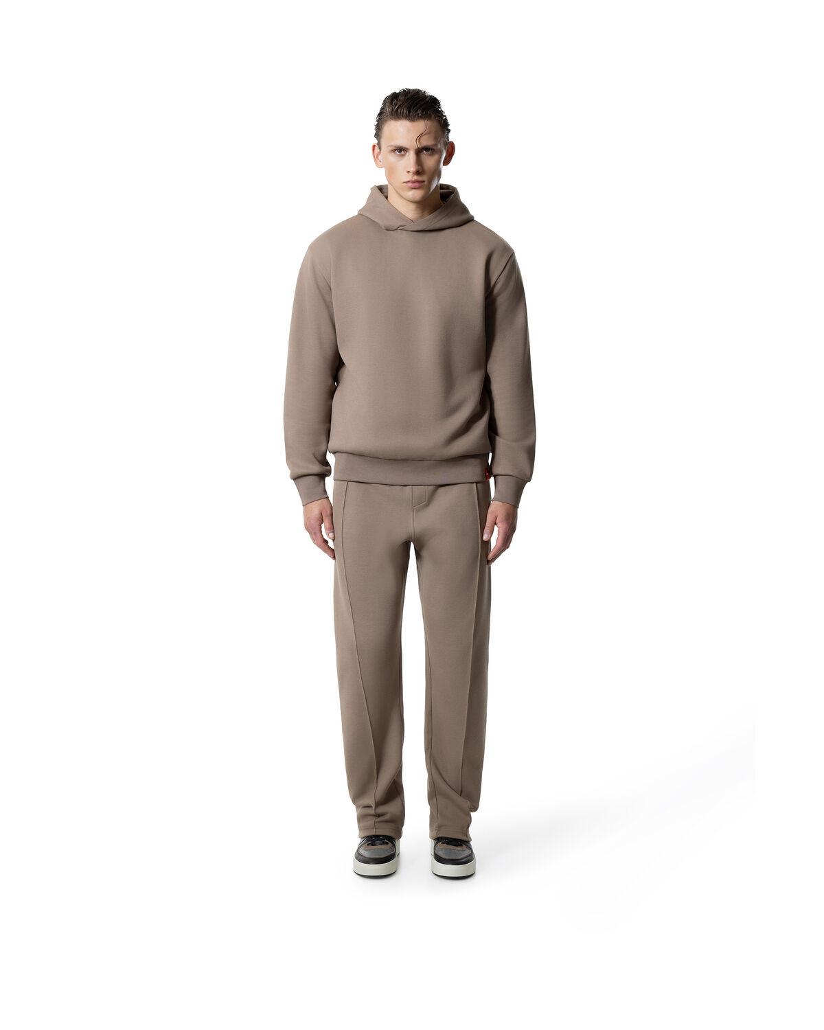 Pique Hoodie, Anthracite, hi-res
