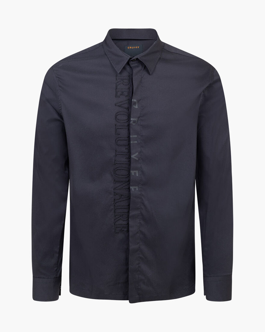 Jiron Shirt  - Cotton / Elastane, Black, hi-res