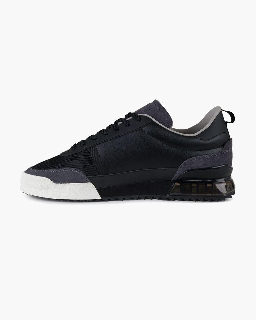 Contra - Soft Leather/Teknit Mesh, Black/Gold, hi-res
