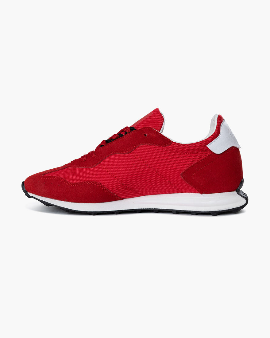 Londra Walk - Suede/Nylon, Red, hi-res