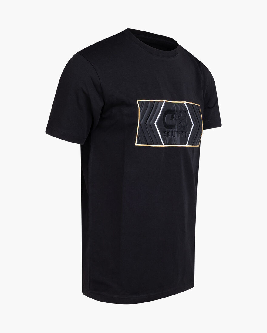 Altox Tee, Black/Gold, hi-res