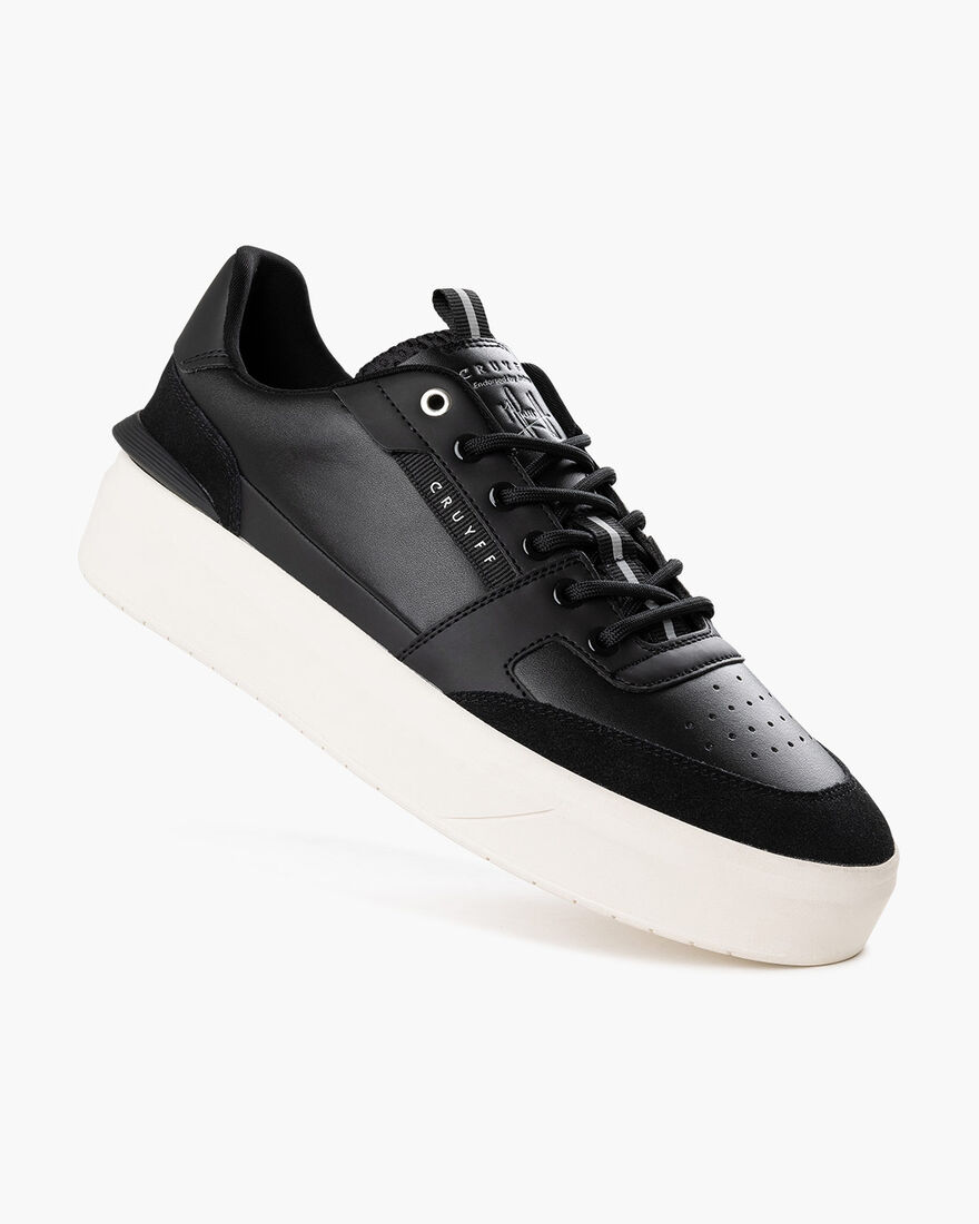 Endorsed Tennis - Soft Leather/Suede, Black, hi-res