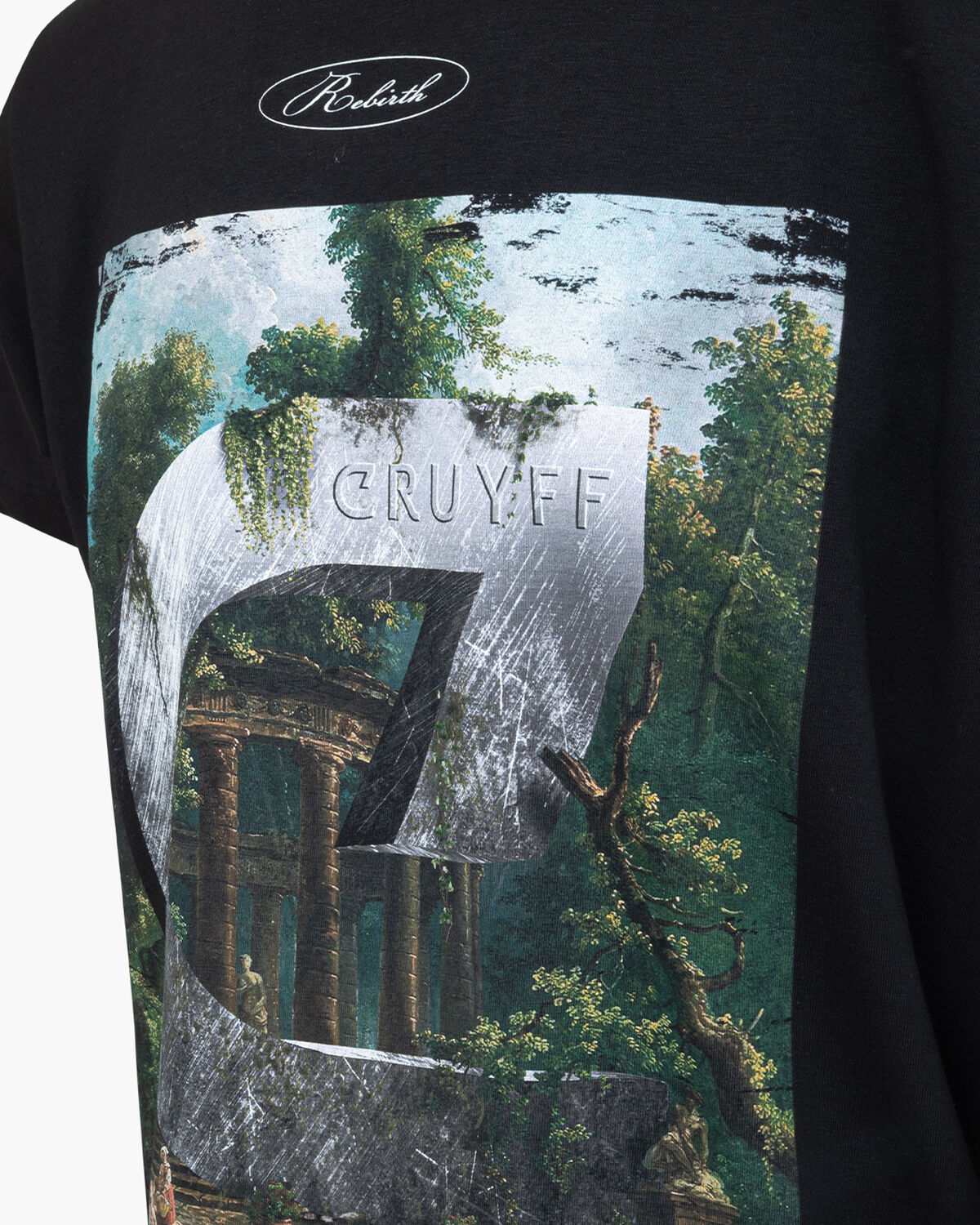 Rebirth Tee, Black, hi-res
