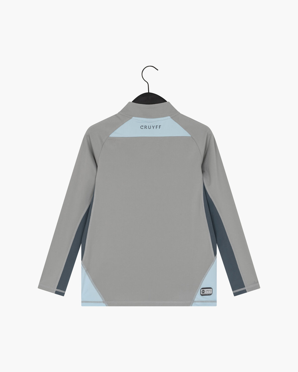 Linea Training 1/4 Zip Top, Light Grey, hi-res