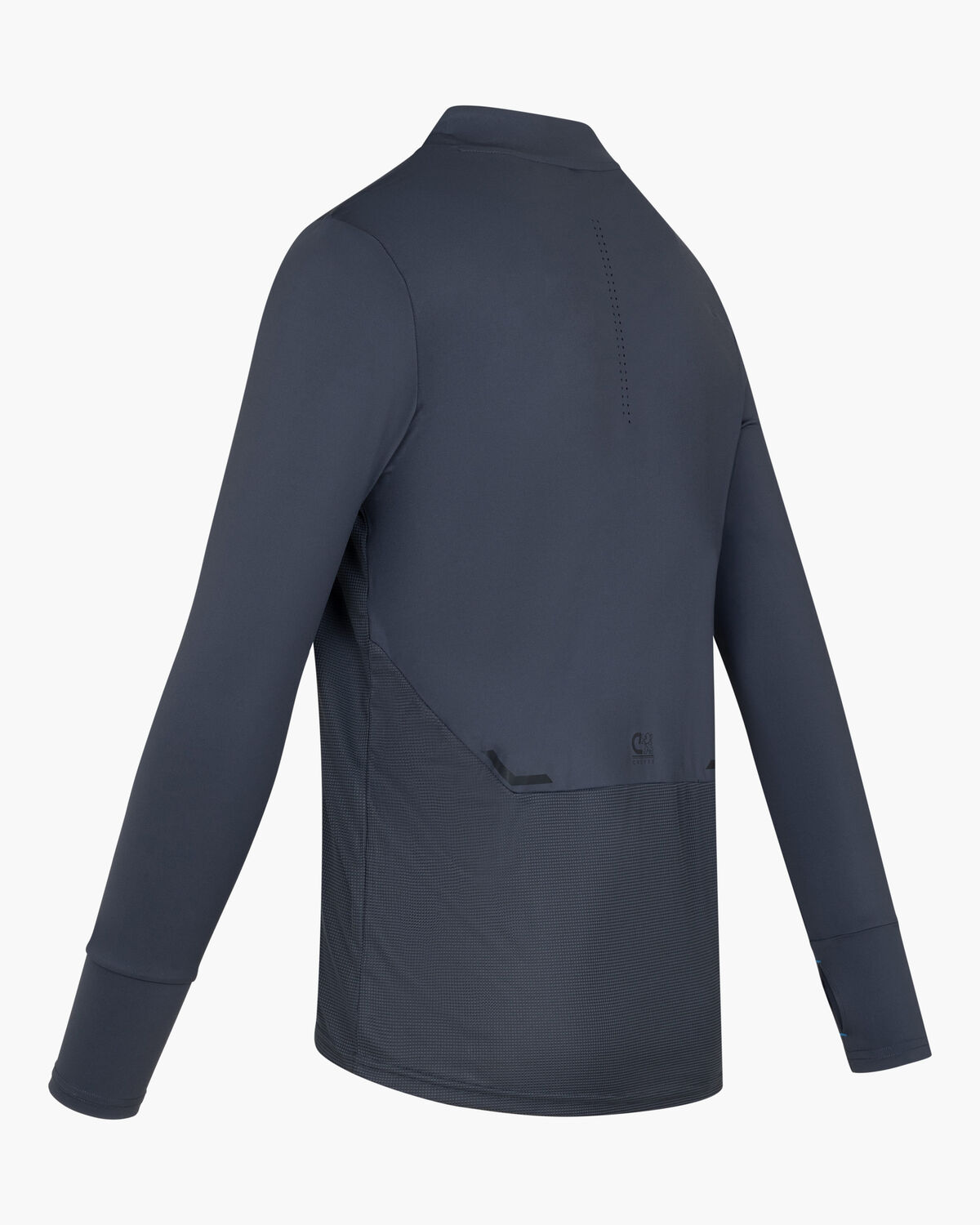 Metabolic 1/4 Zip LS Top, Light Grey, hi-res