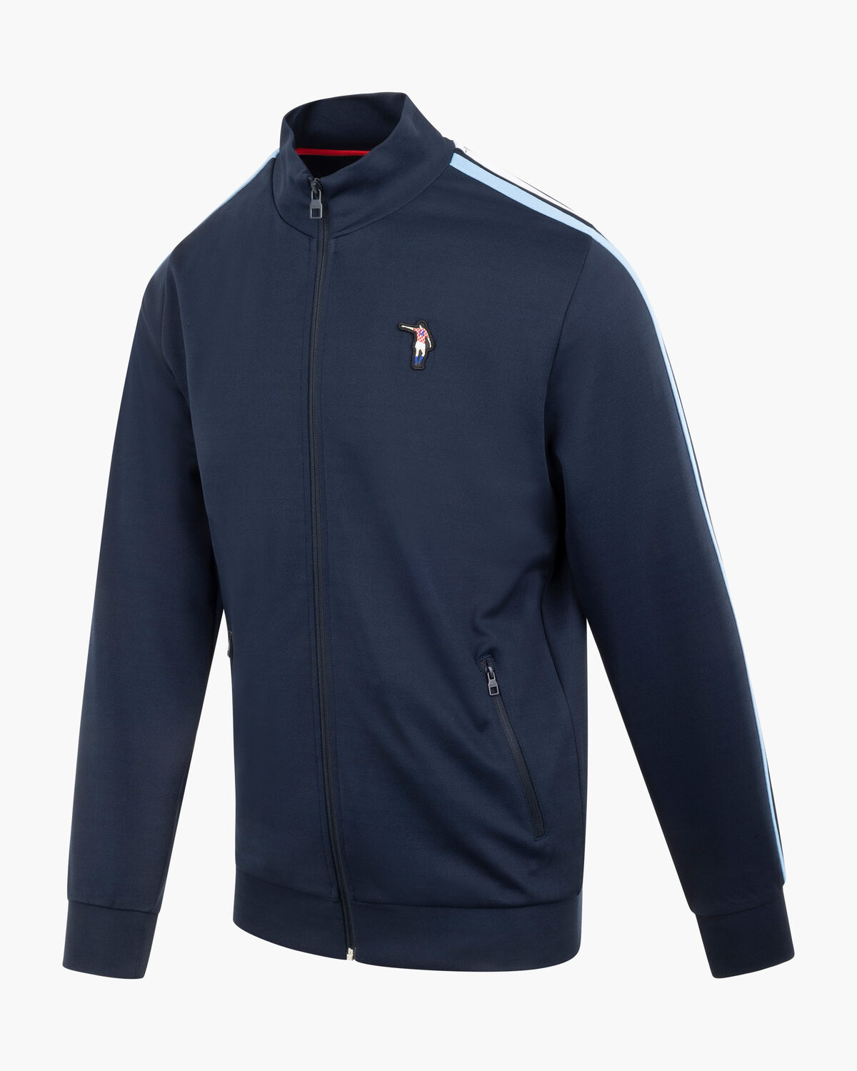 Dos Rayas Tracktop, Navy/Red, hi-res