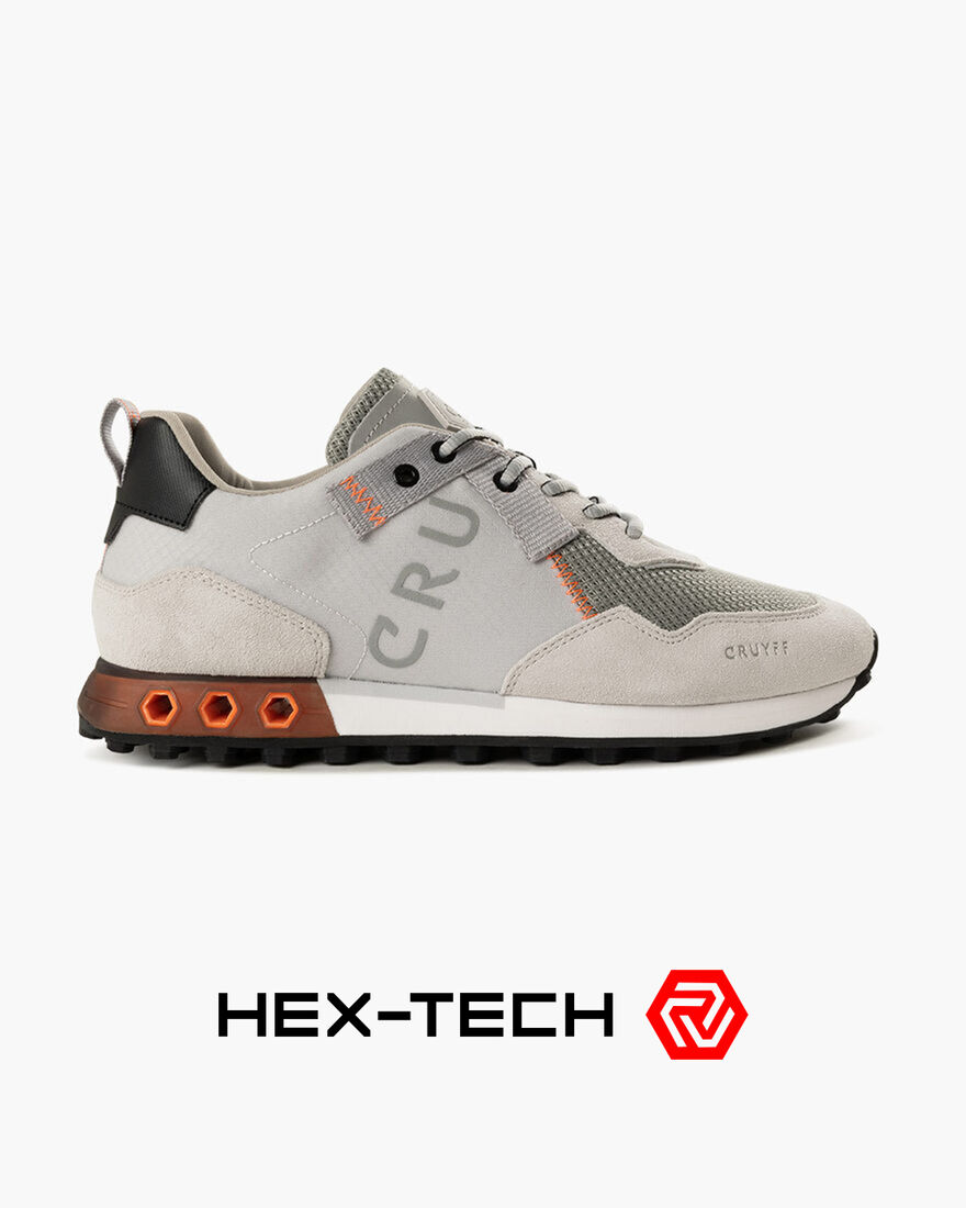 Superbia Hex - Titanium Mesh/Suede, Light Grey, hi-res