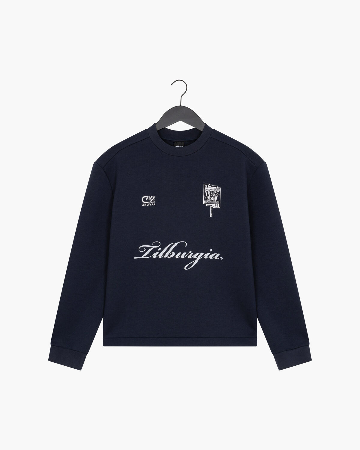 Tricolores Crewneck, Navy, hi-res