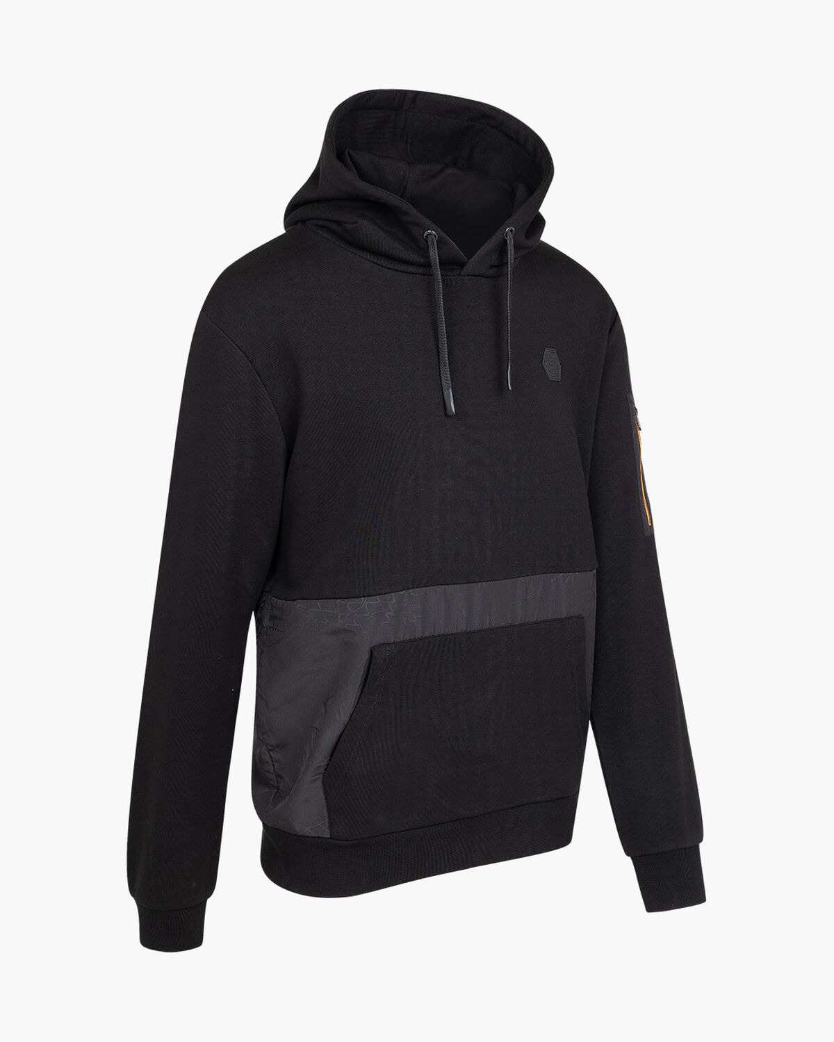 Rafael Hoody  - 65% Cotton 35% Polyester, Black, hi-res