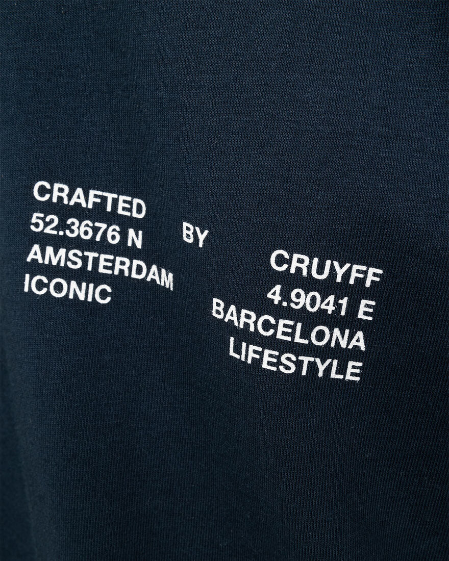Mica Tee - 95% Cotton 5% Elastane, Blue Nights, hi-res