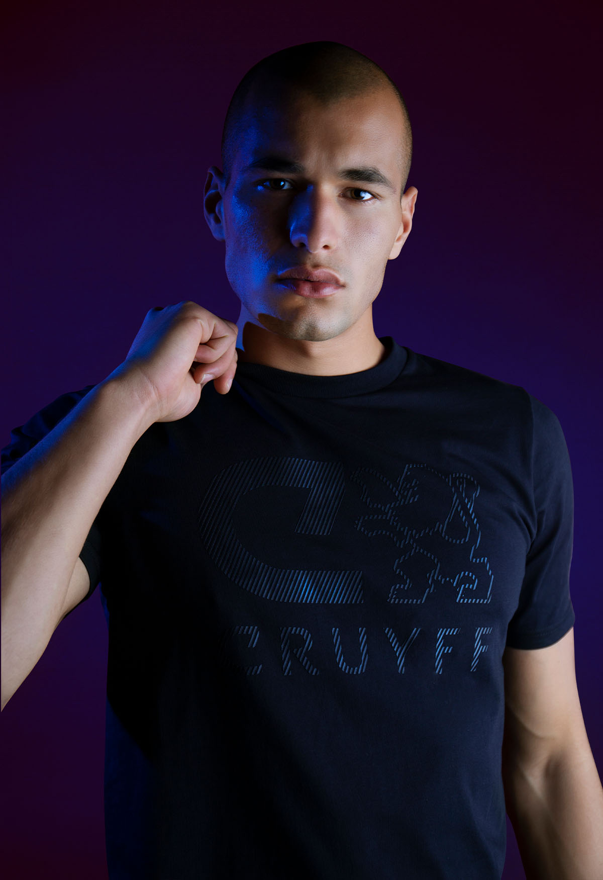 Cruyff Ximo Tee in Black